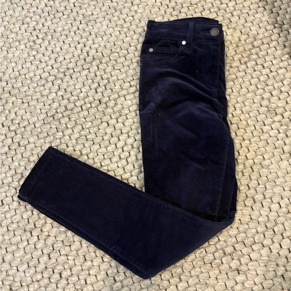 Stella McCartney Kids navy blue corduroys